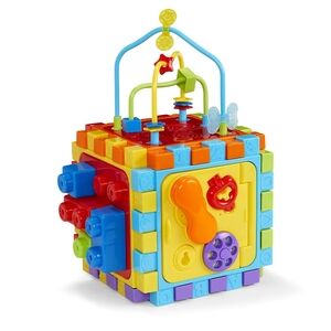 🎉 Activity & Building Block Cube for Kids 🎨